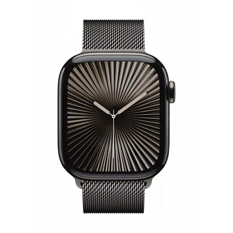 Zegarek Series 10 GPS + Cellular 46 mm Koperta ze stali tytanowej w kolorze Slate z paskiem Slate Milanese Loop – M/L