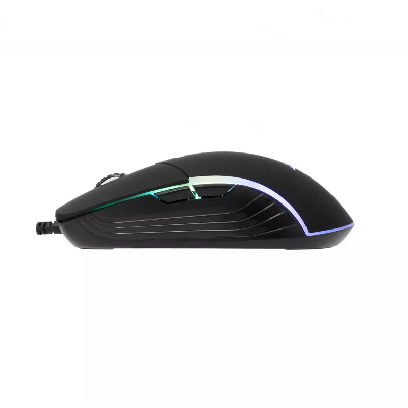 Mysz Baracuda BGM-011 Nautilus Czarna RGB USB
