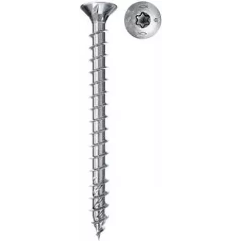 Fischer Power-Fast II 670012 Wkręty do płyt wiórowych 3 mm 30 mm z profilem T stal ocynkowana 200 szt. (670012)