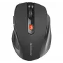 Bezprzewodowa optyczna mysz praworęczna DEFENDER ULTRA MM-315 — 1600 DPI, 6 przycisków, odbiornik USB, czarna