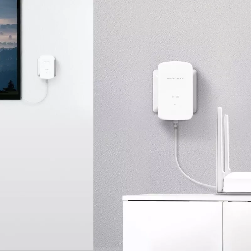 Mercusys | AV1000 Gigabit Powerline Starter Kit | MP500 KIT | 1000 Mbit/s | Porty Ethernet LAN (RJ-45) 1