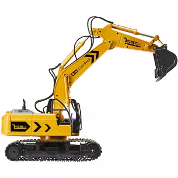 Revell Digger 2.0 - Koparka - Silnik Elektryczny - 1:16 - Gotowy do jazdy (RTR) - Czarny - Żółty - Digger 2.0 (24924)