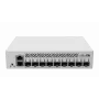 Zarządzalny przełącznik sieciowy L3 MikroTik CRS310-1G-5S-4S+IN — 1U, 1x Gigabit, 5x SFP, 4x SFP+, 10G, DC/PoE 18–57V, maks. 20W