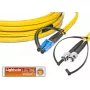 Lightwin LDP-09 LC-ST 1.0 FD Kabel światłowodowy 1 m OS2 Żółty (LDP-09 LC-ST 1.0 FD)