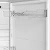 Lodówka Indesit INK 25402 S4E | Kombi wolnostojąca, No Frost, 249 l chłodziarka / 106 l zamrażarka, wys. 203,5 cm, Klasa energetyczna E, 37 dB, Srebrna