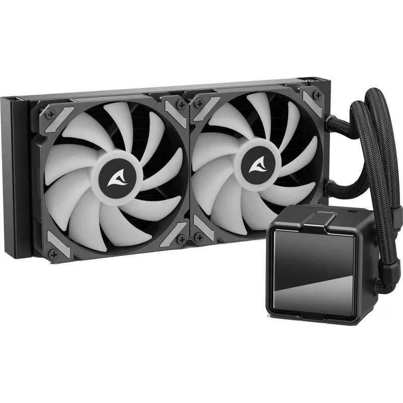 Chłodzenie wodne CPU Sharkoon S50 ARGB, czarne