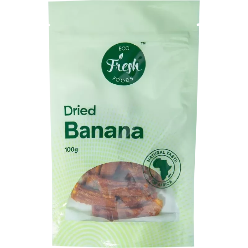 Eco fresh foods Suszony banan 100 g