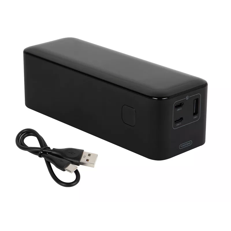 Powerbank BLOW AIR99.9 27000mAh PD 140W LCD — 2× USB‑C, 1× USB‑A, 27000 mAh, 140 W łączna moc