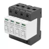 Ogranicznik przepięć QOLTEC 52588 AC 4P 420V T2 C — 4-biegunowy ogranicznik przepięć AC, 420 V, Typ 2