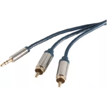 Kabel audio 3,5 mm na 2 x RCA ShiverPeaks SP30831-cienki