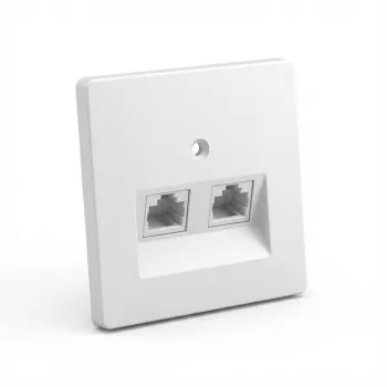 BUSCH JAEGER BJ 1803-02-915 Zentralscheibe 2-fach Busch-balance SI 2CKA001753A0216 (2CKA001753A0216)