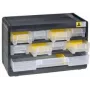 Pojemnik do przechowywania allit VarioPlus Basic 15, 300×190×135 mm, czarny/żółty