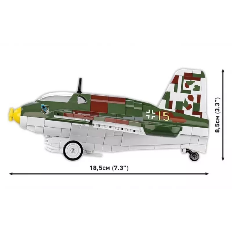 Klocki Messerschmitt Me 163B Comet 543 klocki