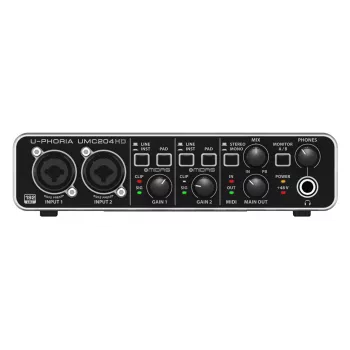 Behringer UMC204HD dodatkowy sprzęt muzyczny