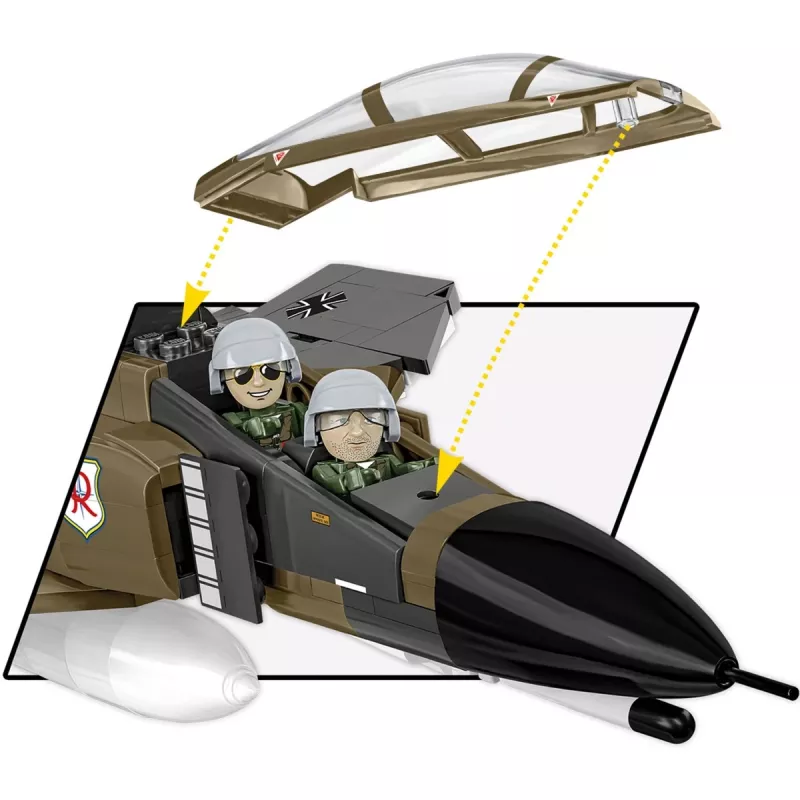 Klocki Armed Forces F-4F Phantom II 676 klocków