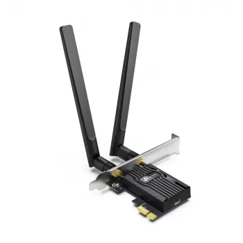 Karta sieciowa Wi-Fi 6 Bluetooth PCIe TP‑LINK Archer TX10E AX900 — karta PCIe, Wi‑Fi 6 AX900, Bluetooth