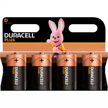 Duracell Plus NEW MN1300 LR20 bateria alkaliczna rozmiar D 1,5 V — 4 szt.