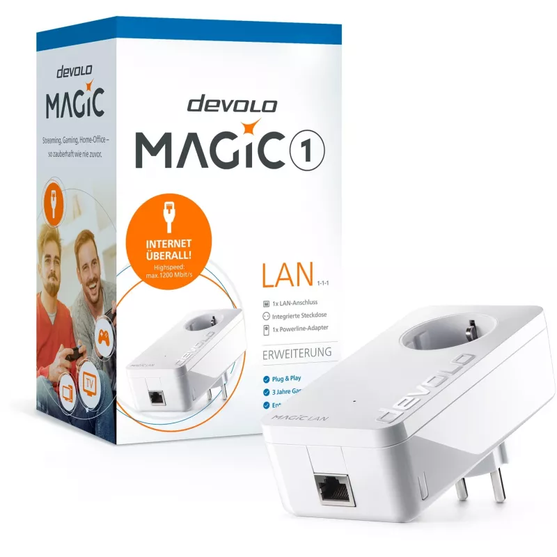 Adapter Ethernet LAN Devolo Magic 1 LAN 1200 Mbit/s
