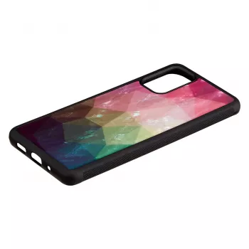 Etui iKins do Samsung Galaxy S20+ — wzór wodnego kwiatu, czarne