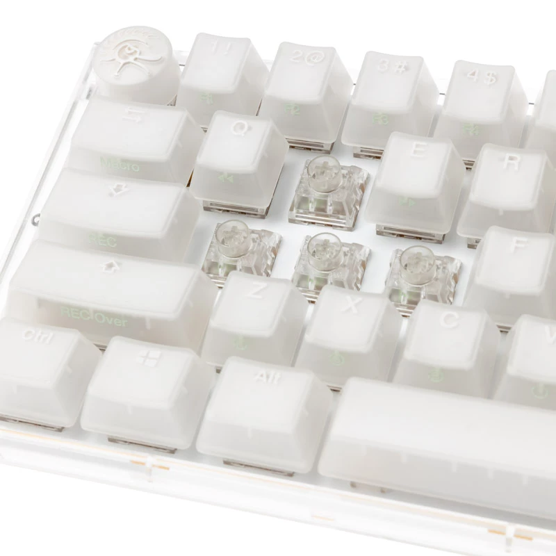 Ducky One 3 Aura biały SF klawiatura Gaming USB QWERTY US International