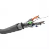 Wentronic Goobay Kabel sieciowy CAT 6, S/FTP (PiMF), Szary, 305 m - Mieszanka miedzi CCA, AWG 23/1 (drut), PVC (95696)