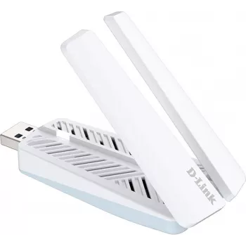 Adapter USB D-Link BE6500 Wi-Fi 7, bezprzewodowy, USB, WLAN, Wi-Fi 7 (802.11be), 6500 Mbit/s