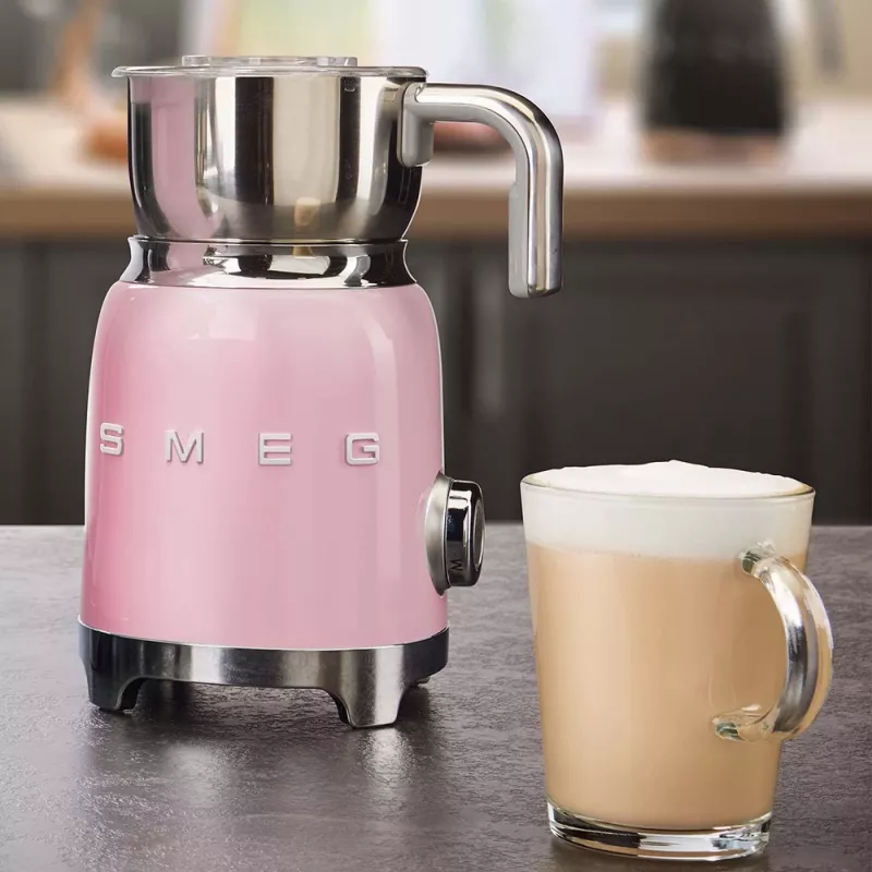 Automatyczny spieniacz do mleka Smeg MFF11PKEU Rose Stainless steel 500W