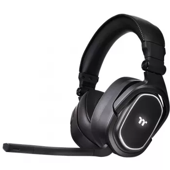 Thermaltake ARGENT H5 RGB, Bezprzewodowe, Gamingowe, 20 - 40000 Hz, 412 g, Słuchawki, Czarny