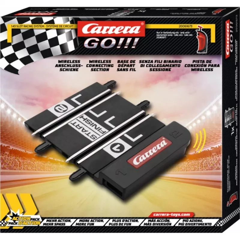 Łącznik toru do bezprzewodowego połączenia Carrera GO!!!, model 20061673