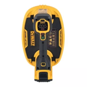 Podnośnik próżniowy DeWalt GRABO DCE590N 18V bezprzewodowy przenośny chwytak podciśnieniowy, 1 przyssawka, maks. obciążenie 120 kg
