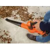 Black & Decker GWC1820PC bezprzewodowa dmuchawa do liści 209 km/h Czarny, Pomarańczowy 18 V Litowo-jonowa