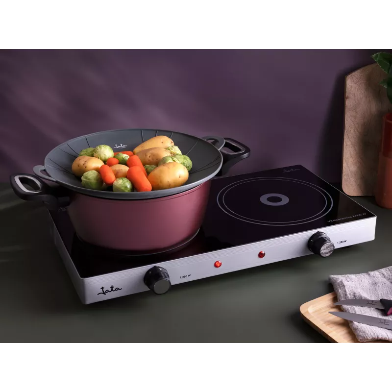 Grill elektryczny Jata HACC4533 z nieprzywierającą powierzchnią i regulacją temperatury