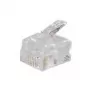 shiverpeaks BASIC-S Modular-Plug RJ11, nieekranowany do kabla okrągłego, 6-stykowy, 4 styki obsadzone, pozłacany (BS72040-R100)