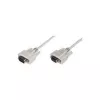 Kabel szeregowy DeLOCK RS-232 3m Beżowy SUB-D 9