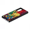 Etui ochronne iKins do Samsung Galaxy Note 20 z wzorem czerwonego kota i ryb