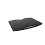 Półka do wyświetlacza reklamowego ONKRON APT1551-B, ABS i stal, 460×320×20 mm, czarna