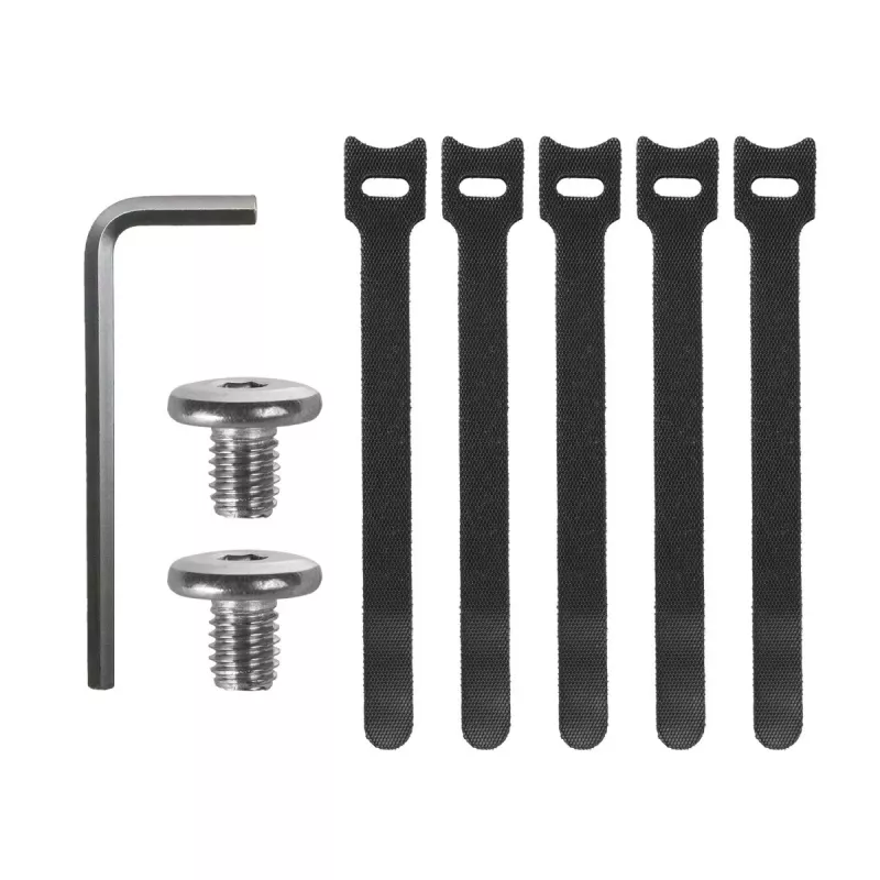 Podbiurkowy organizer kabli MACLEAN MC-105 W — stalowy, biały, maks. obciążenie 5 kg, pasuje do blatów o grubości 0,5–50 mm