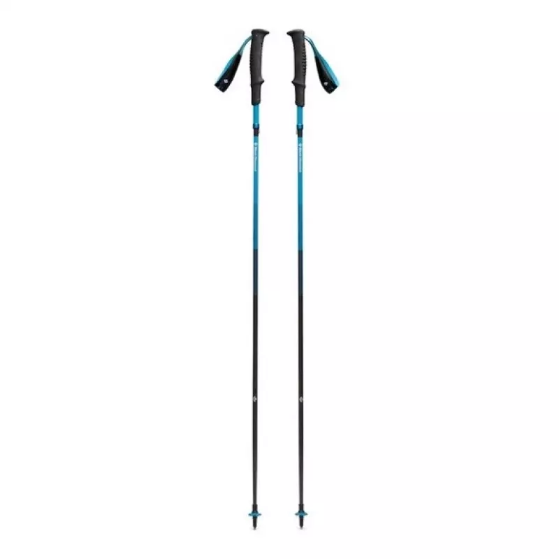 DIAMOND Czarny DISTANCE CARBON TREKKING POLES, 115 CM - DESERT SKY