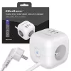 Listwa zasilająca Power Cube QOLTEC 52547 3× gniazda AC, 2×USB-A, 1×USB-C PD 20W