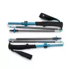 Kijki trekkingowe Czarny Diamond Distance Carbon FLZ, regulowane 110–125 cm, trzon z włókna węglowego, składane, 3-segmentowe, 336 g