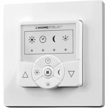 Timer HOMEPILOT 10502002 smart biały do silników rolet 2w1