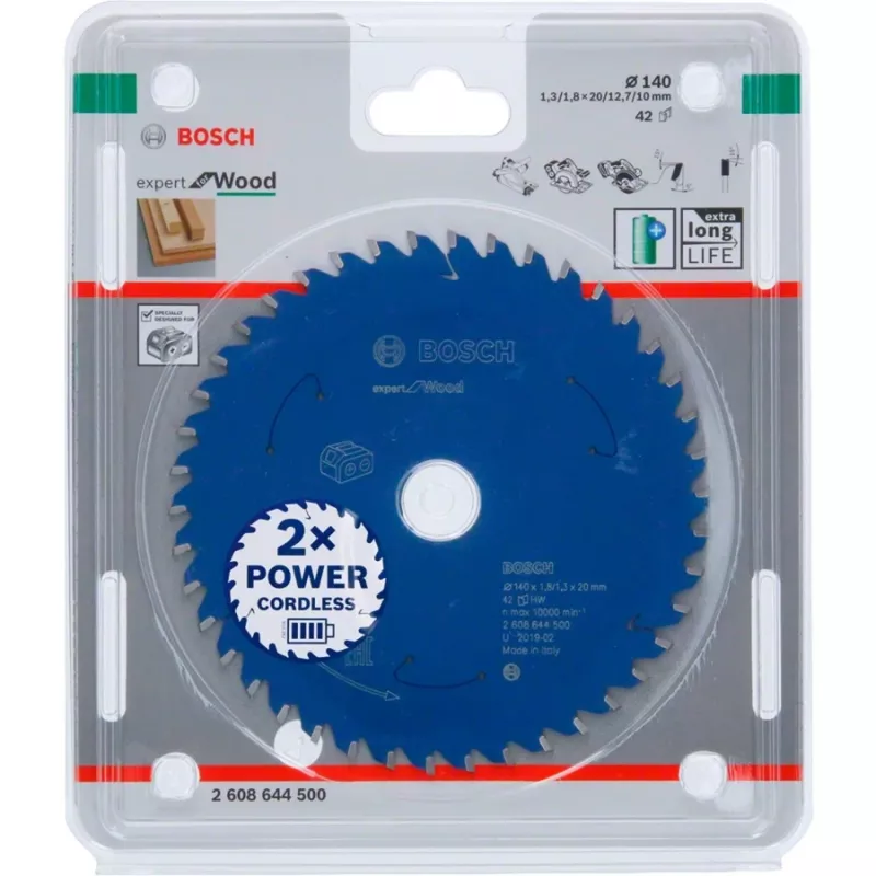 Bosch 2608644500 tarcza do piły tarczowej, 140 mm
