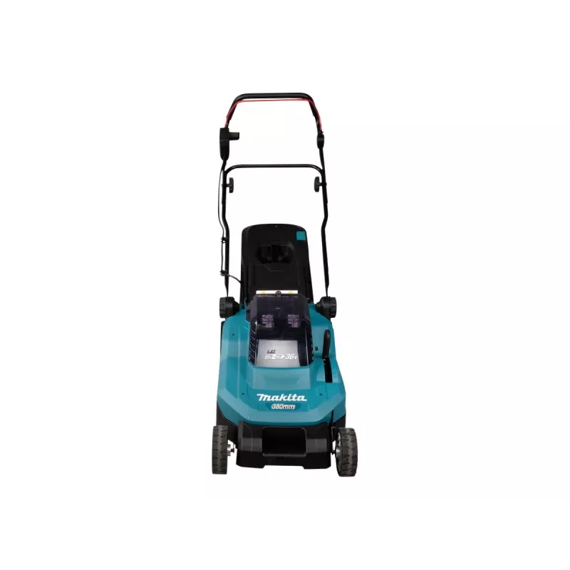 Makita DLM382PM2 - Kosiarka do trawy - Bezprzewodowa - 18 V - 4 Ah - 2 akumulatory - 3700 obr./min - 38 cm - 16,9 kg