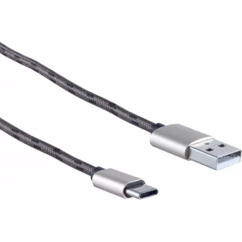 Kabel ładujący ShiverPeaks 14-50070 — 3-w-1 USB, 1,2 m, czerwony