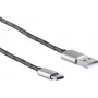 Kabel ładujący ShiverPeaks 14-50070 — 3-w-1 USB, 1,2 m, czerwony