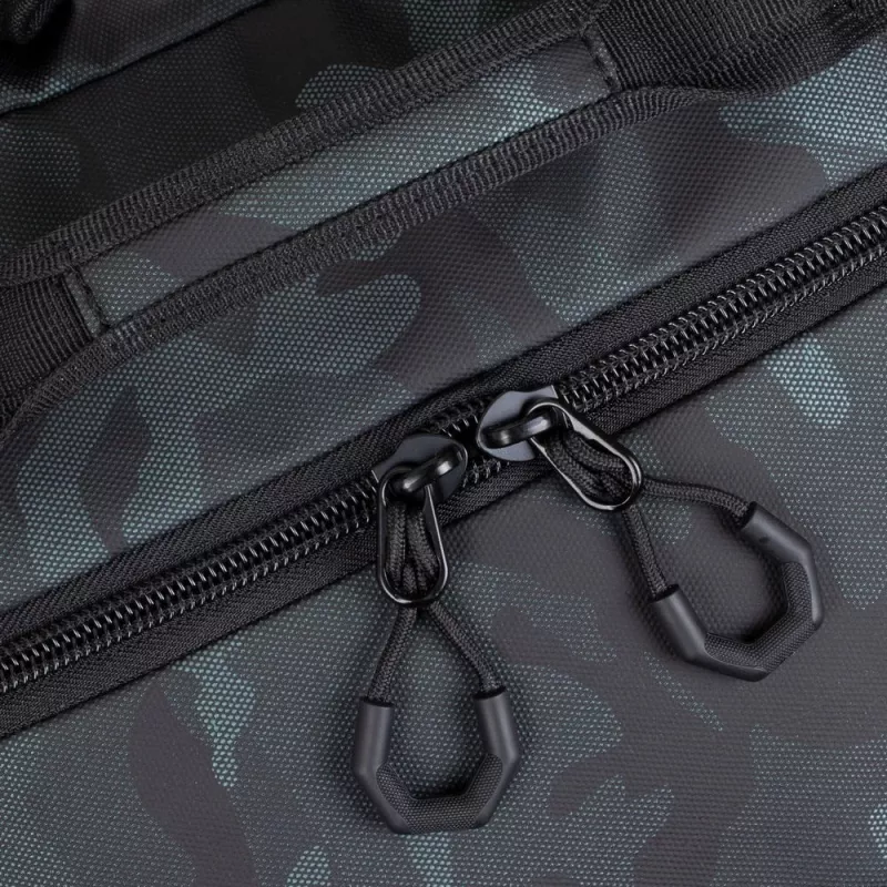 Plecak Rivacase Sherwood Camouflage, granatowy Poliester, poliuretan