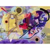Ravensburger painting kit CreArt ART Collection Canvas Edition Kandinsky – żółty, czerwony, niebieski