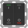 MDT BE-TAL55T206.B1 przycisk KNX Light 55 2f RGBW czujnik temperatury czarny matowy przełączanie 1 (BE-TAL55T206.B1)