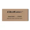 Qoltec 53036 AGM battery | 12V | 24Ah | max 360A