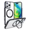 Etui ochronne Torras Ostand R Fusion na iPhone 16 Pro — czarne